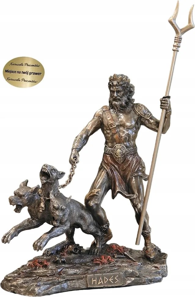 Hádész Figura Cerberrel Az Alvilág Istene Görög Mitológia Eredeti Ajándék v