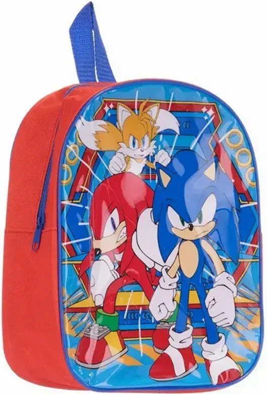 Sonic a sündisznó Action hátizsák, táska 29 cm