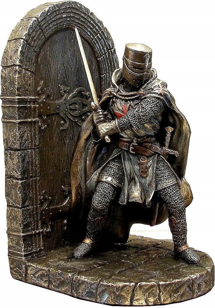 Lovag Templomos Keresztes Könyvtámasz