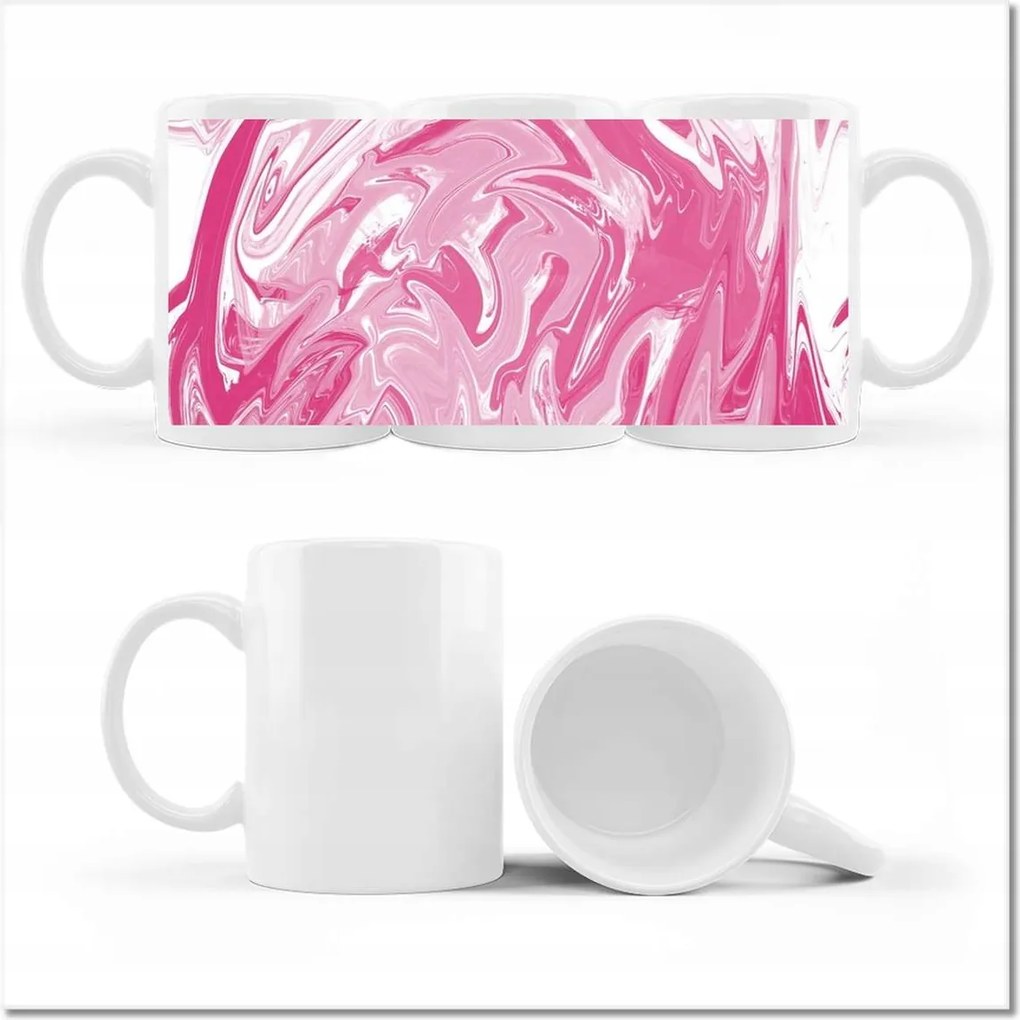 Fényképes bögre Tükröződés a vízben Rózsa