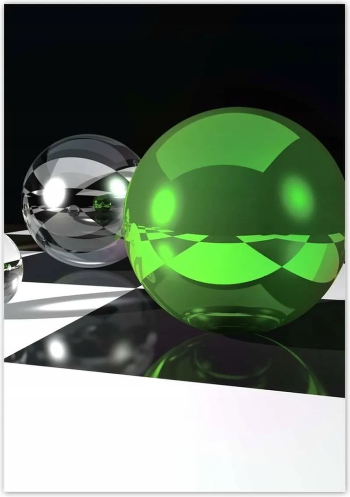 Poszterek 70x100 Smaragdzöld