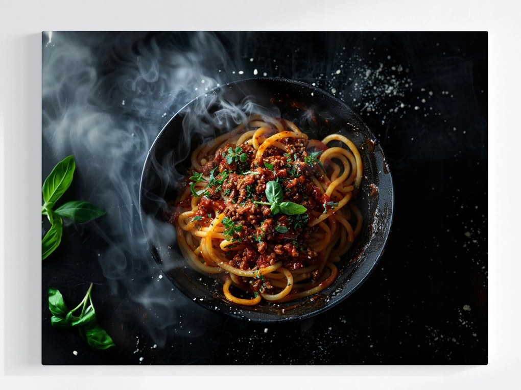 Canvas Vászonkép Konyha Olaszország Főzés Spagetti Bolognese 100x75