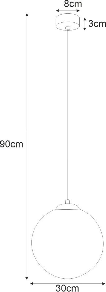 KAJA K-5402 LUMIA Egyágú Függesztett Lámpa Fém E27 IP20