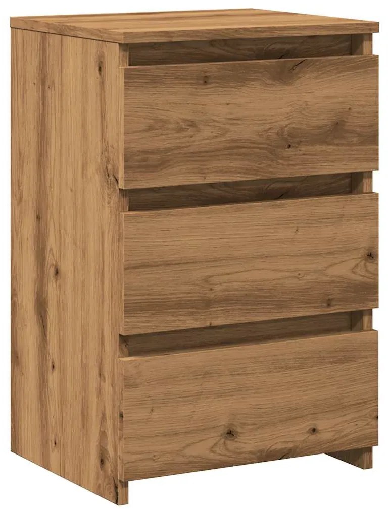 éjjeliszekrények 2 db Artisan tölgy 40x35x62,5 cm műfa