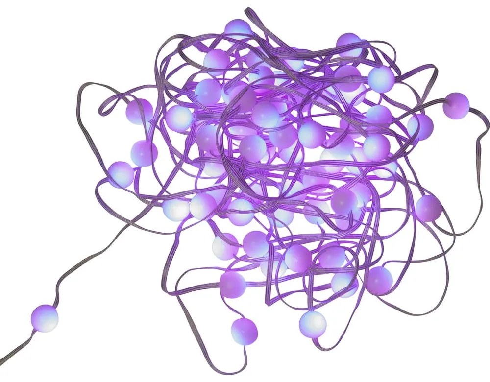 Konnektorhoz csatlakoztatható fényfüzér, izzók száma 66 db, hosszúság 10 m Smart – Star Trading