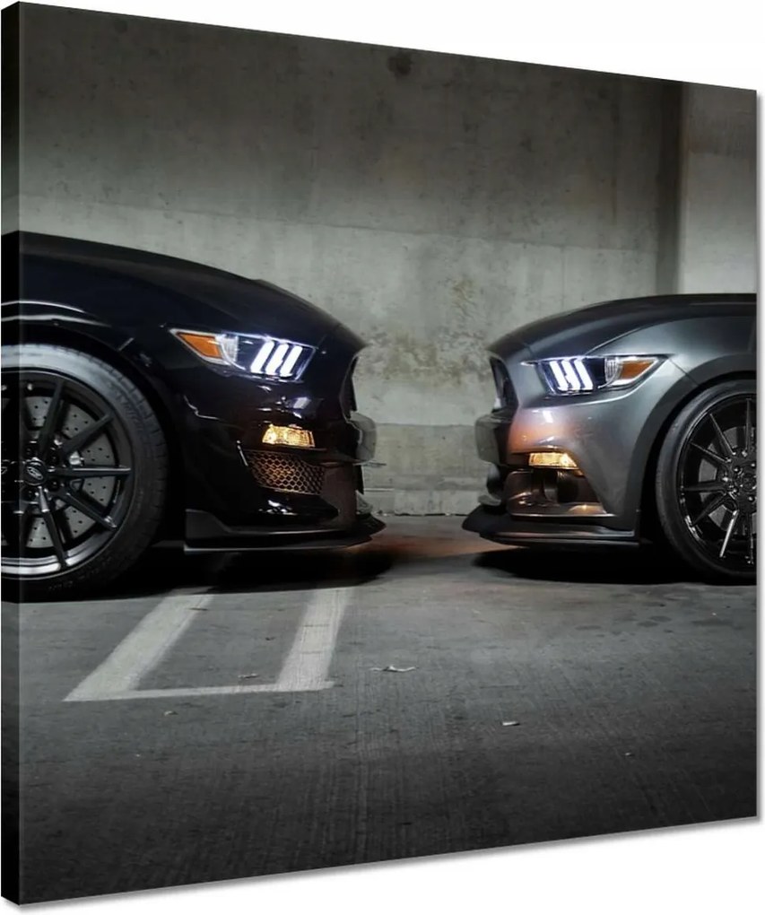 Vászonkép 40x40 Ford Mustang made in Usa