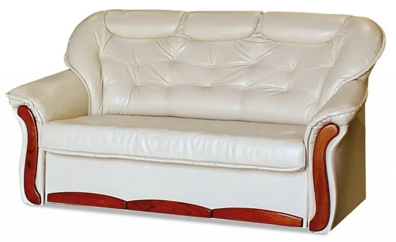 Evelin iii (textilbőr) ágyazható, karfás  kanapé, 185 × 100 cm ka040 (bézs)