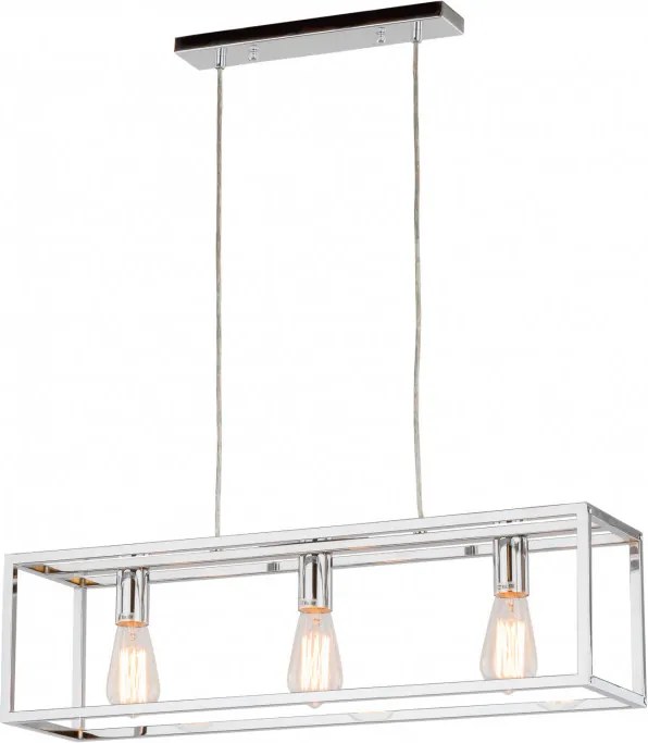 Italux klasszikus modern vintage függeszték sigalo króm itxmd-br4367-d3 ch