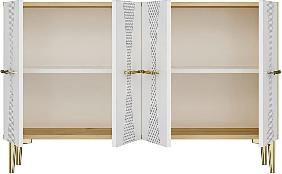 Slim 120 - Sapphire Oak, White