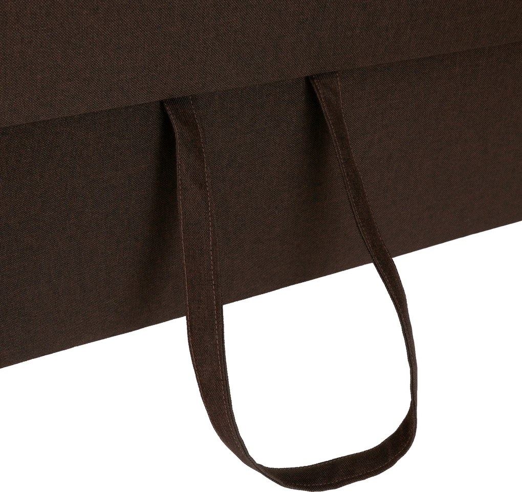 Ülőgarnitúra, szövet csoki, SEGORIA LUX