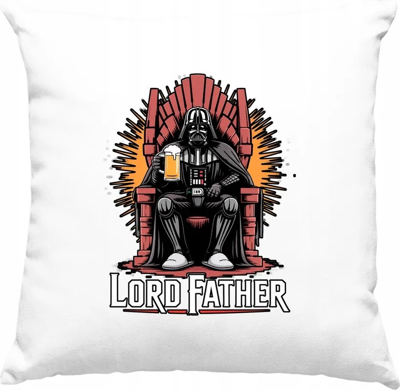 Lord father star apa párna 1 fehér