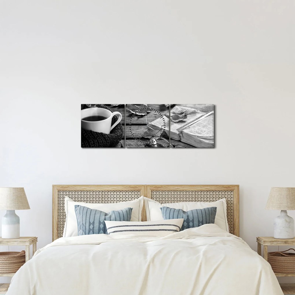 Kép - Egy nyugodt őszi nap (órával) (90x30 cm)