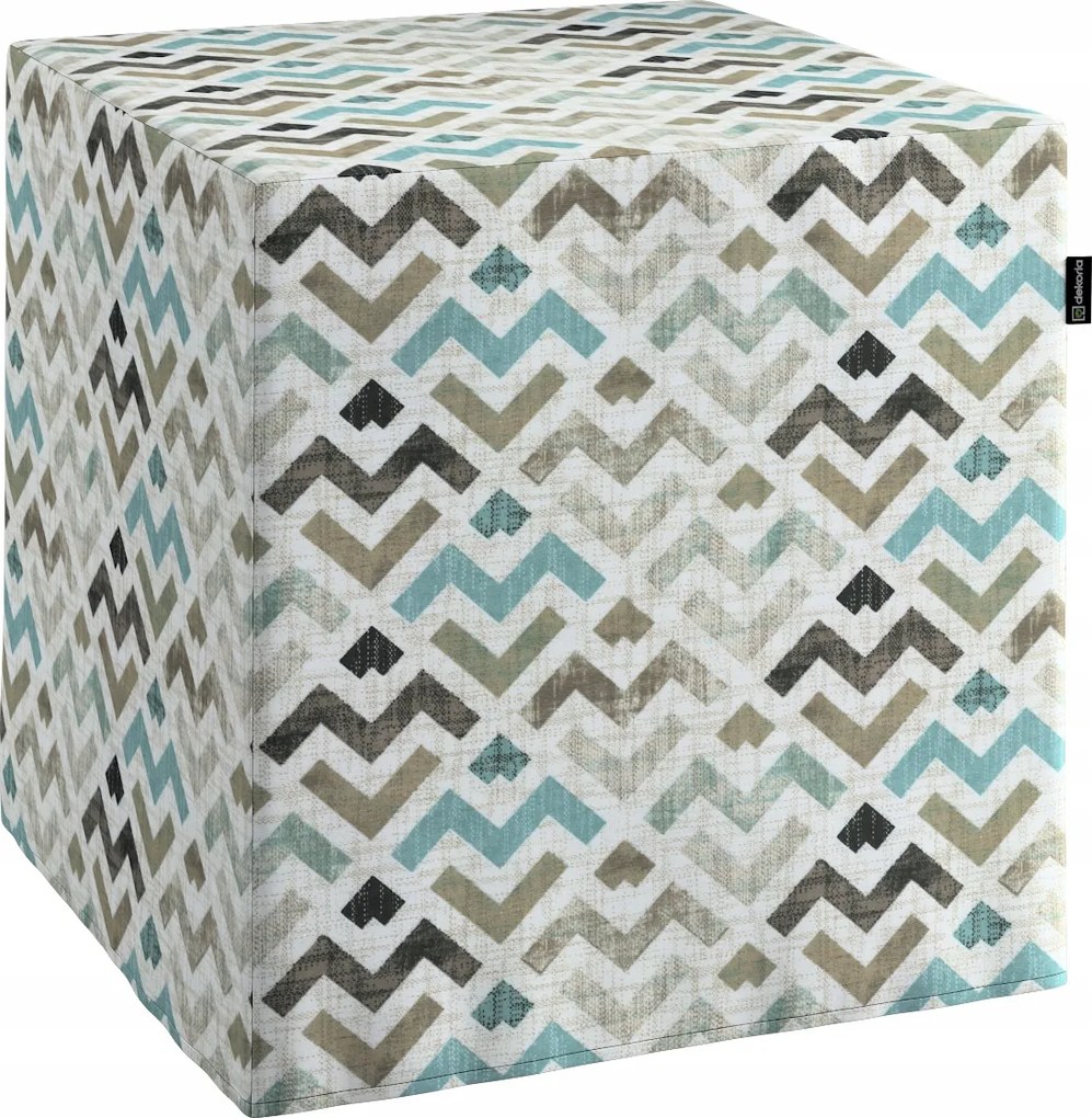 Dekoria Kocka puff kék