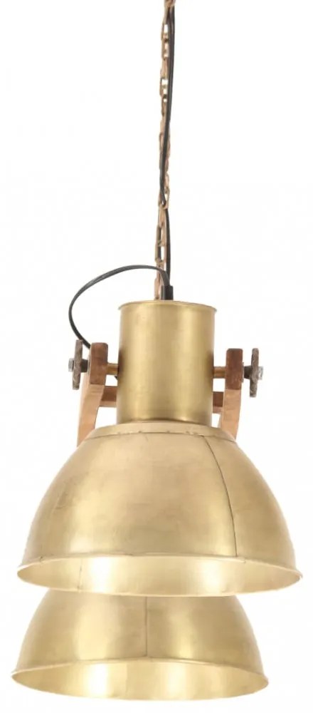 sárgaréz színű ipari függőlámpa 25 W 109 cm E27