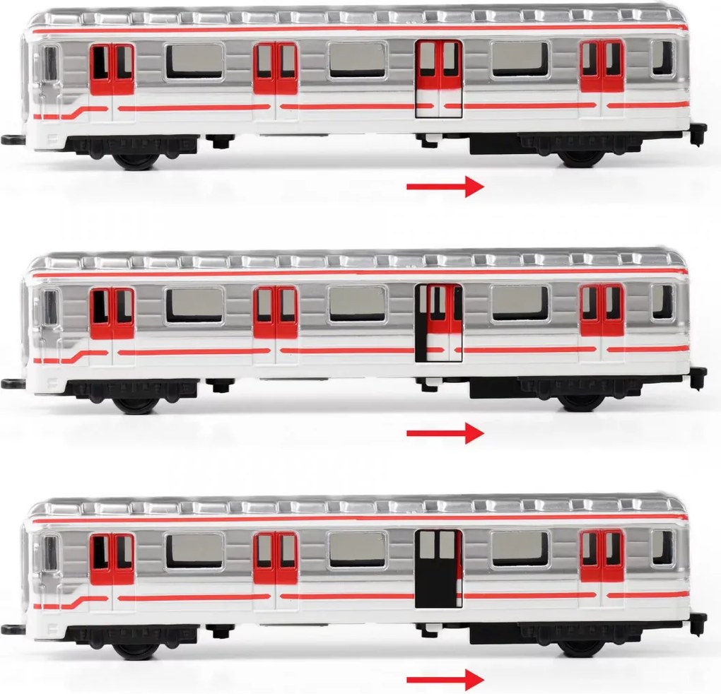 RAPPA Metro DPP Prága 81-71M, fém - 16 cm