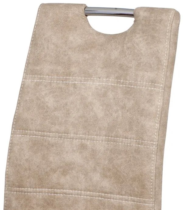 Bézs Szövet Étkezőszék. HC-483 CRM3