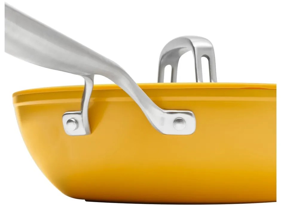 Wok serpenyő fedővel-kerámia felülettel ø 28 cm Meda 3.0 – FABINI