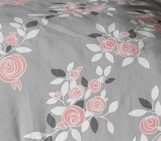 Pamut ágynemű Homa TORRY ROSES 3 részes 140x200 cm