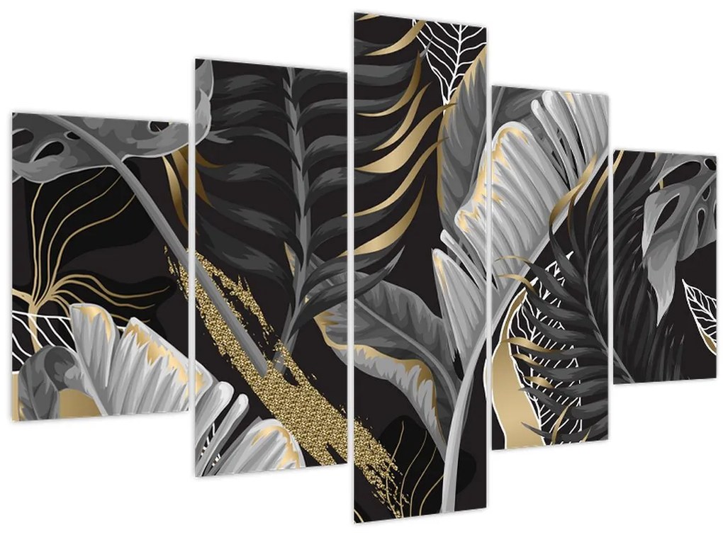 Kép - Arany dzsungel (150x105 cm)