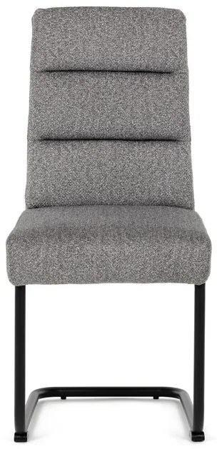 Szürke Szövet Étkezőszék, Ezüst Árnyalattal. DCL-P3107 SIL2