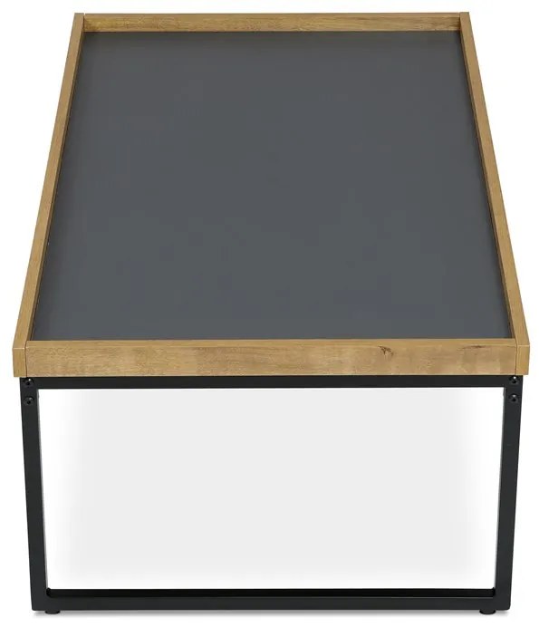 Dohányzóasztal 100×60 cm, MDF, Tölgy. CT-611 OAK