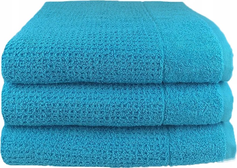 Gofer törölköző 70x200 medencéhez Spa strandokhoz Türkiz