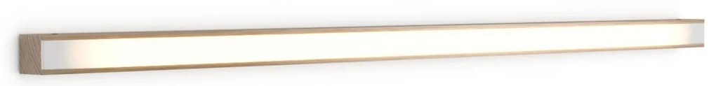 Fali lámpa LED28, többféle változat - TUNTO Modell: 1200 mm fehér hamu, olajviasz, közvetlen világítás