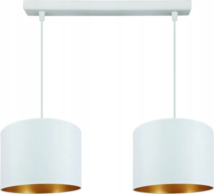 Modern függőlámpa, fehér lámpabúra, 20cm, nappali, hálószoba, Led Új