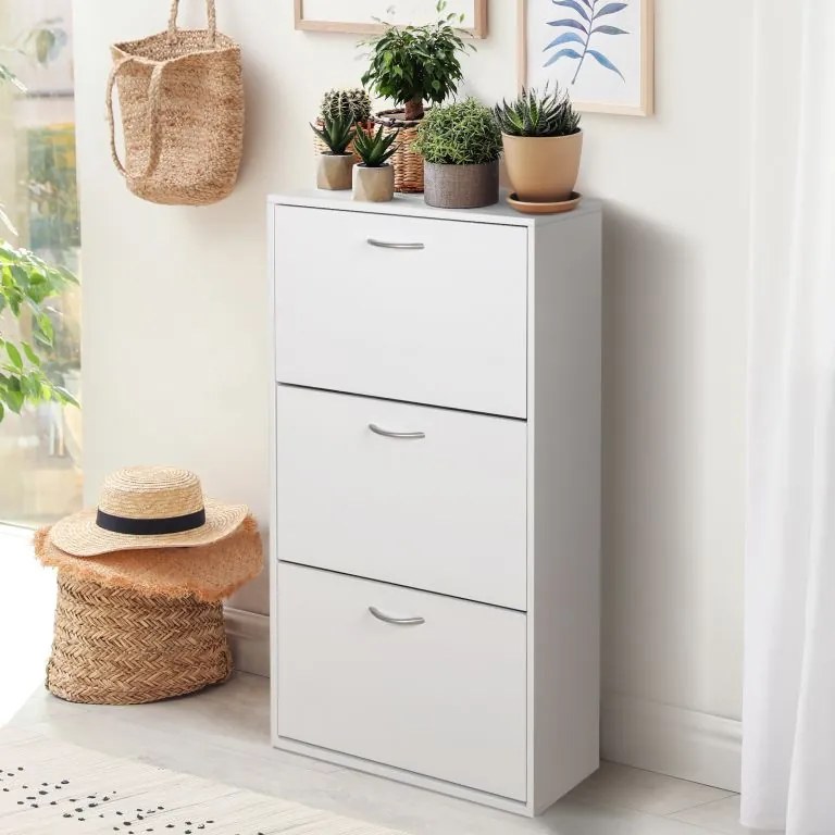 MIADOMODO Cipősszekrény 59 x 105 x 22 cm