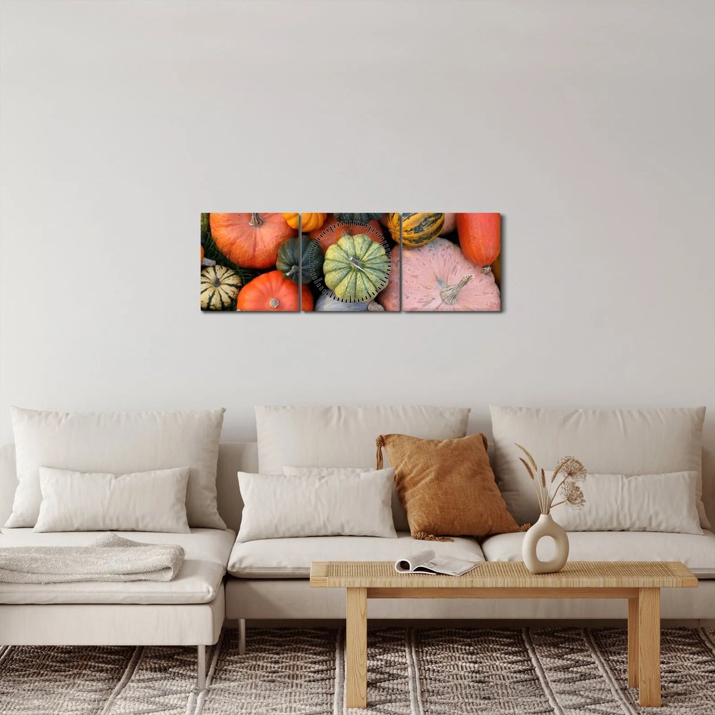 Kép - Tök (órával) (90x30 cm)