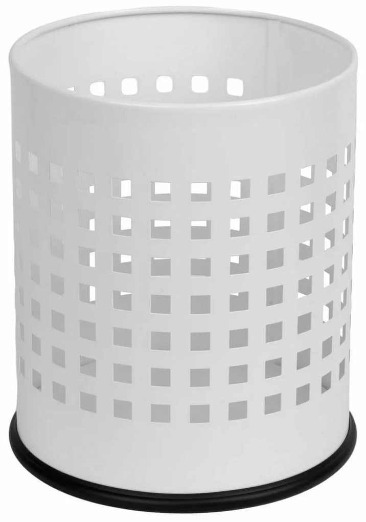 Alda Officer perforált szemetes 7 l, fehér, 7 l