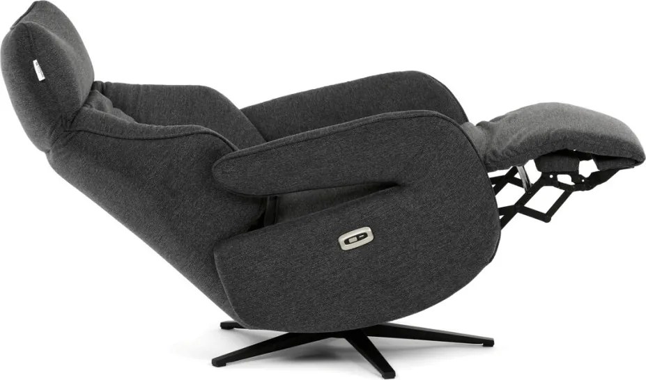 Elektromos relax fotel szürke szövet TV-B3973 GREY2