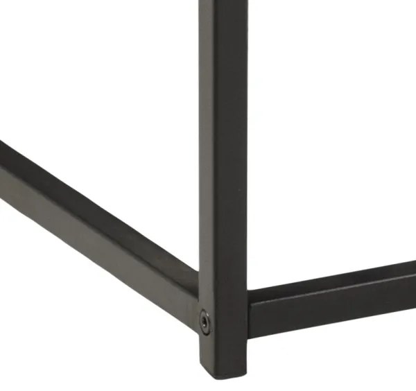 Dohányzóasztal CORA tölgy/fekete