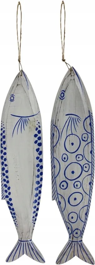 Hal albizia fa, lógó dísz 58cm