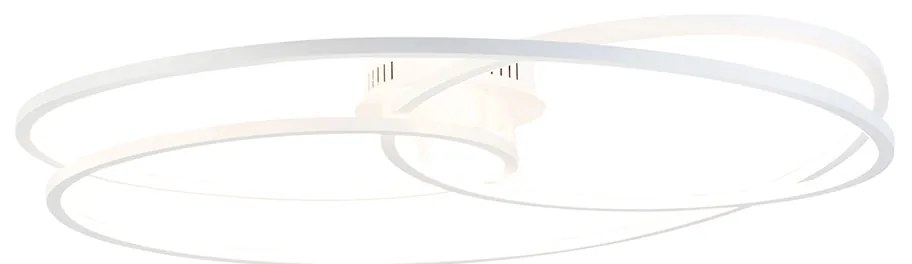 Mennyezeti lámpa fehér 78 cm LED-del, 3 fokozatú fényerő-szabályozóval - Rowin