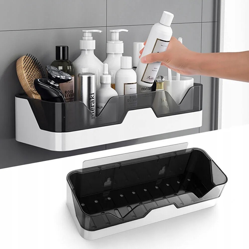 2 Zuhanypolc Fúrás Nélkül Zuhany Alá Akasztós Fürdőszoba Polc