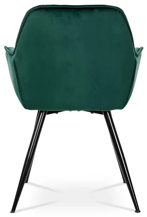 Zöld Bársony Étkezőszék. DCH-421 GRN4