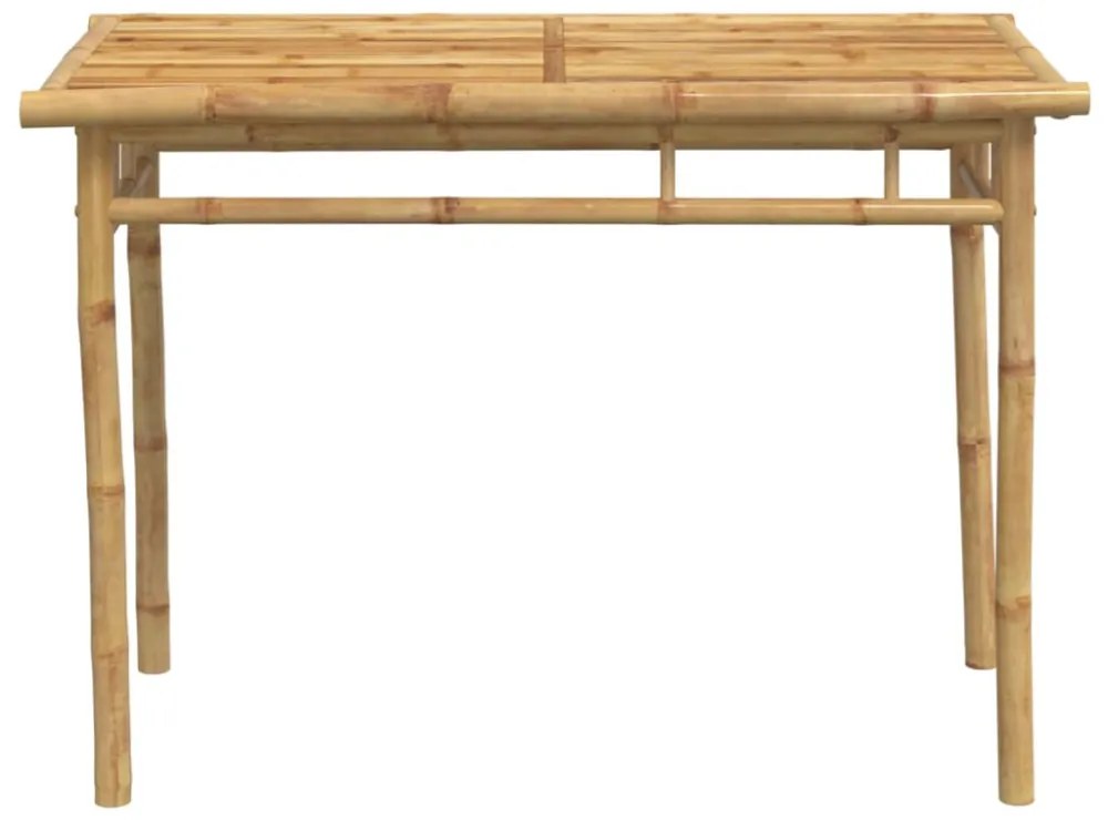 bambusz kerti étkezőasztal 110 x 55 x 75 cm