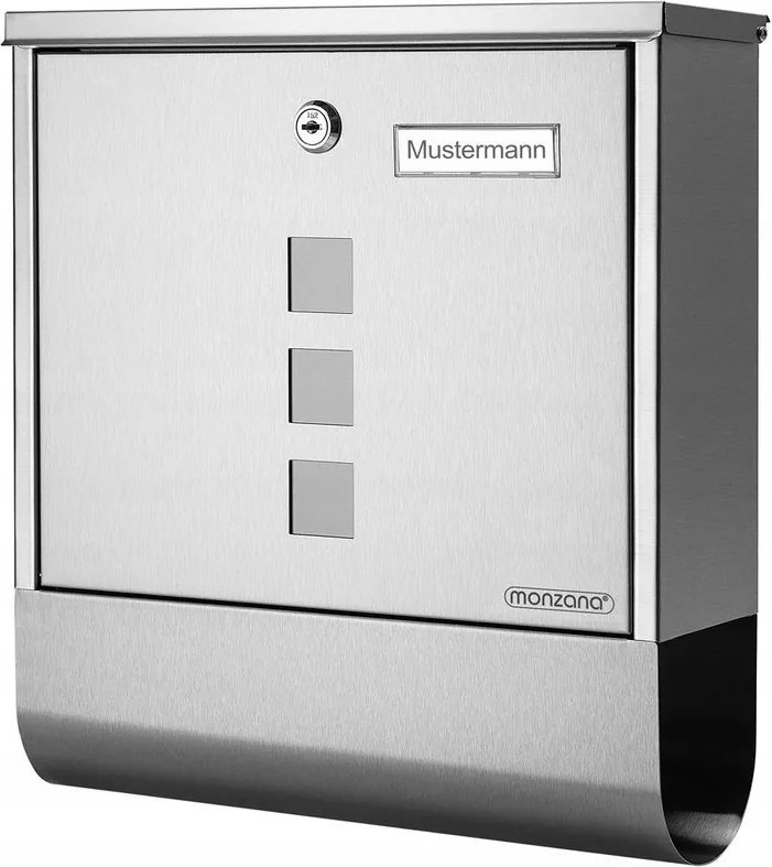 Postaláda Újságtartó, Ezüst