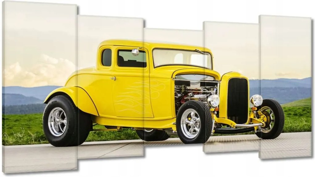 Festmények 150x80 Sárga klasszikus