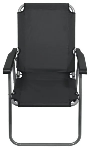 Szürke összecsukható kempingszék