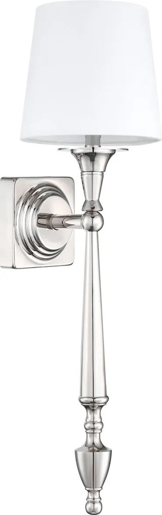 Cosmolight klasszikus fali lámpa austin nikkel cosw01258ni-wh