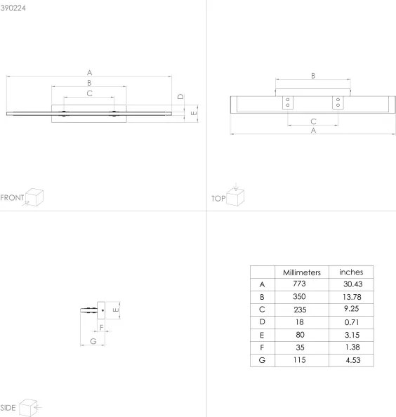 Eglo 390224 - LED Dimmelhető mennyezeti lámpa CAMINARRO LED/27W/230V 3000K