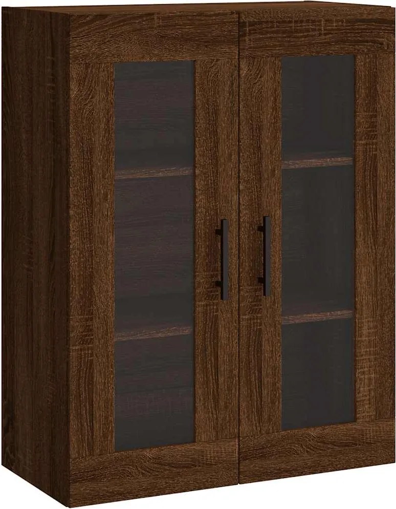 vidaXL barna tölgyszínű fali szekrény 69,5x34x90 cm