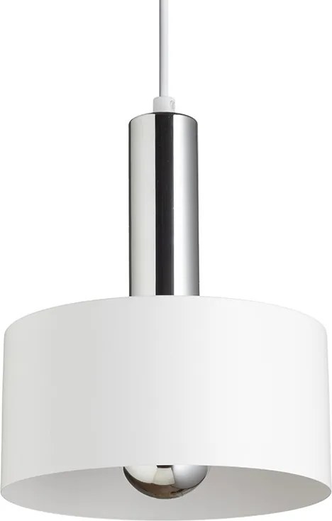 RENDL GIULIA 20 függőlámpa fehér króm 230V LED E27 15W