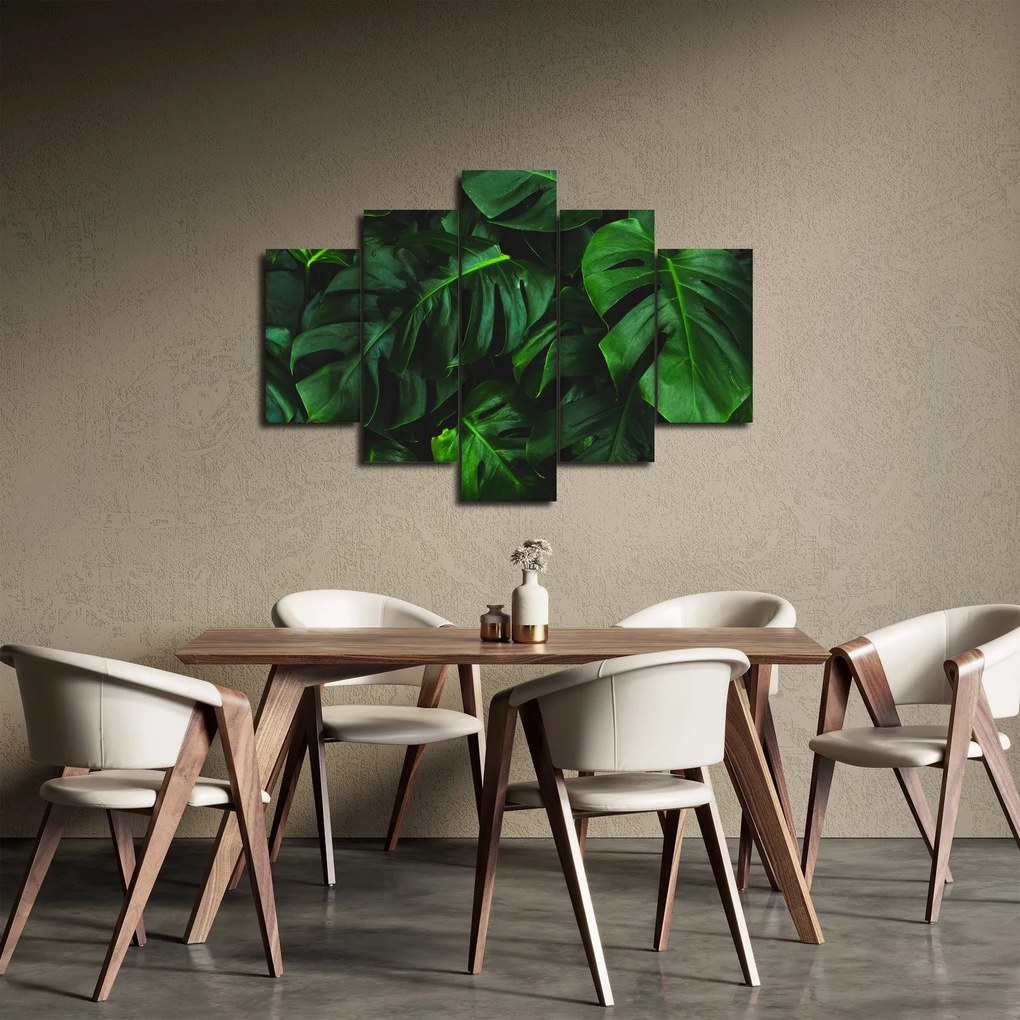 Monstery levelek képe (150x105 cm)