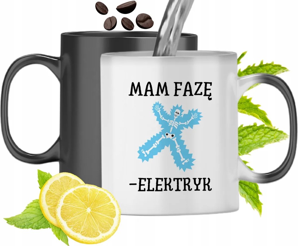 Mágikus Bögre Villanyszerelőknek Színváltós Nyomtatott Fényképpel