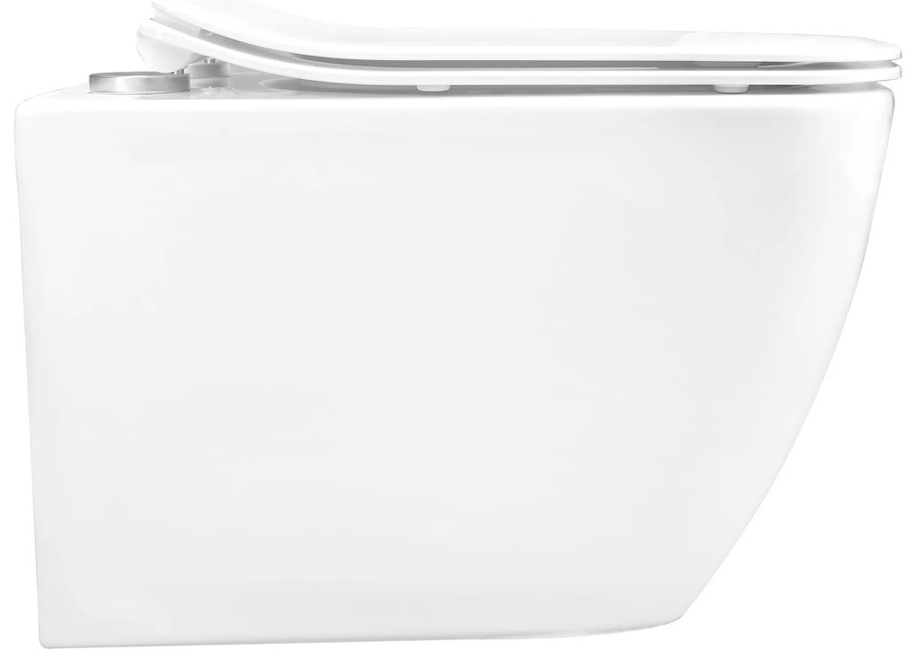 WC csésze REA MARTIN SLIM RIMLESS DUROPLAST