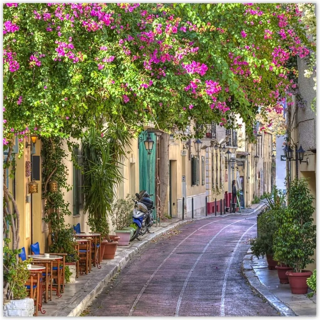 Poszterek 100x100 Görög utca Plaka