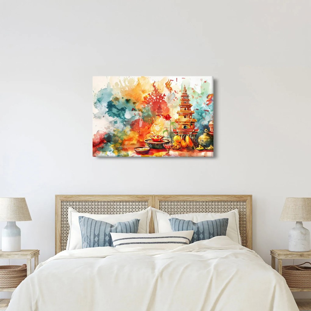 Kép - Akvarell illusztráció (90x60 cm)